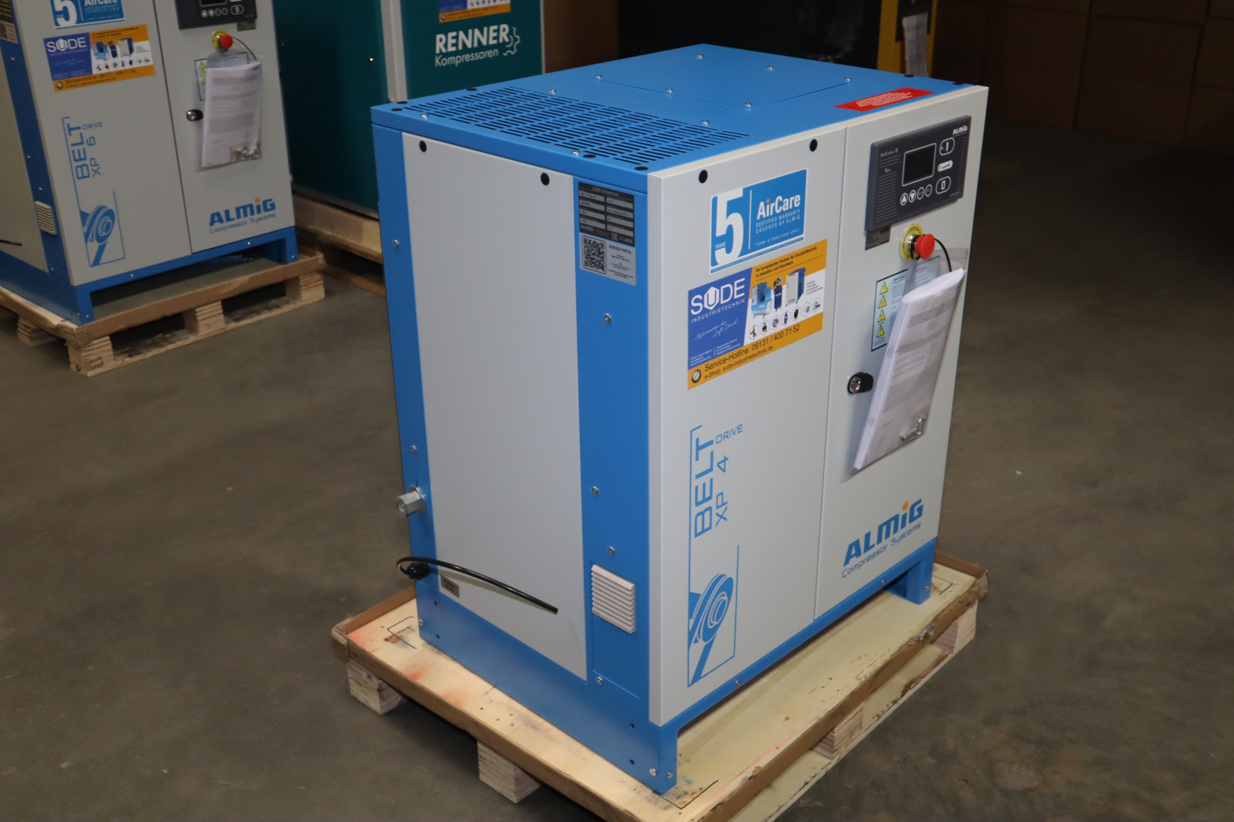 Almig BELT XP4 - Schraubenkompressor 10 bar