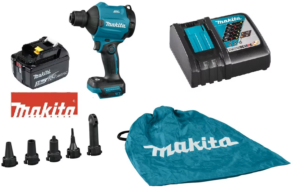 Makita Akku-Gebläse DAS180Z inkl. 3.0Ah Akku+Ladegerät
